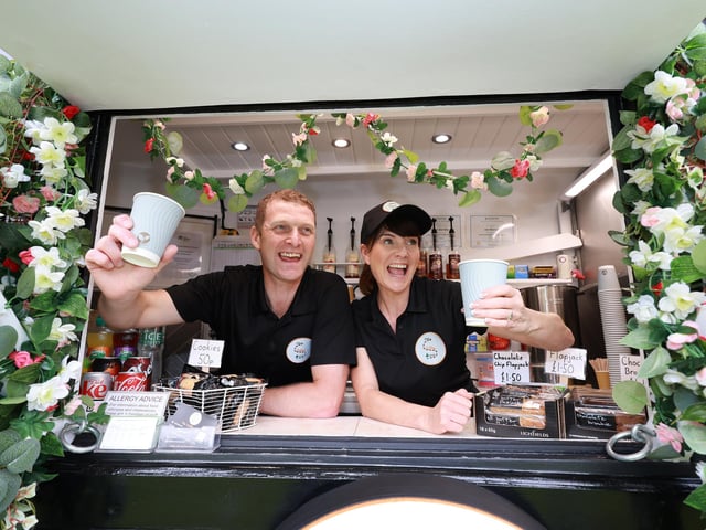 As part of the Yorkshire Makers Festival, there were many unique refreshment stalls open to fuel visitors.