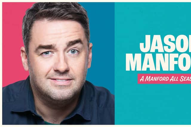 Jason Manford Heads Out for A Manford All Seasons Tour