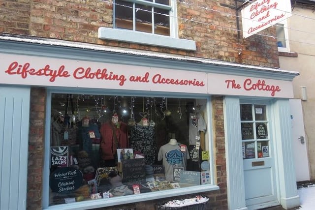 Lifestyle, clothing and accessories store is located in Pickering and is for sale with Alan J Picken with an asking price of £29,950 ,with furniture and fixtures included.