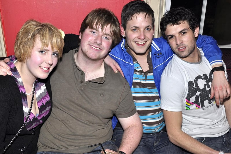 Kirsty, Alex, Tom and James.