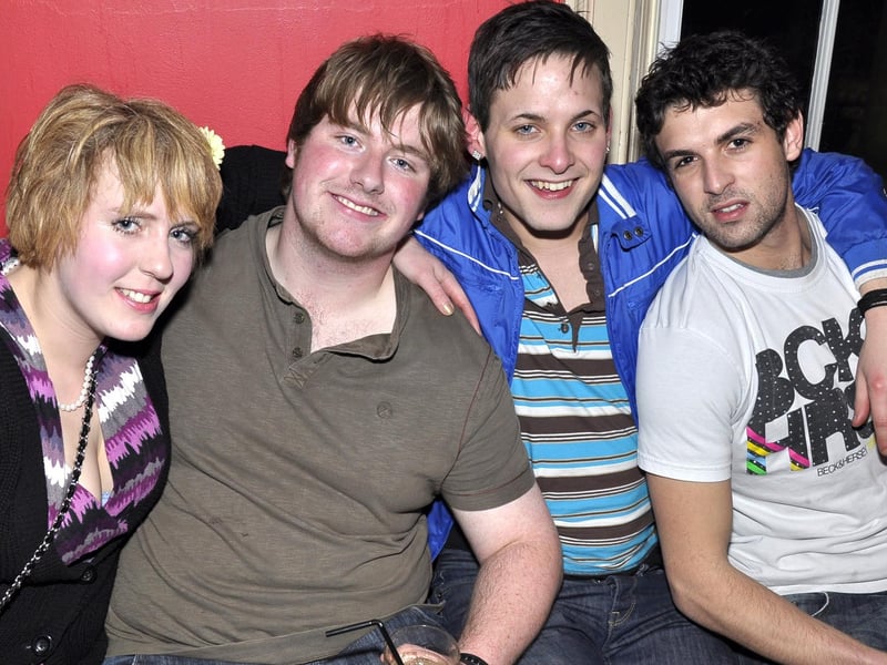 Kirsty, Alex, Tom and James.