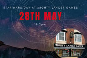 Special Star Wars themed event to take place at Bridlington based games shop, Mighty Lancer Games.