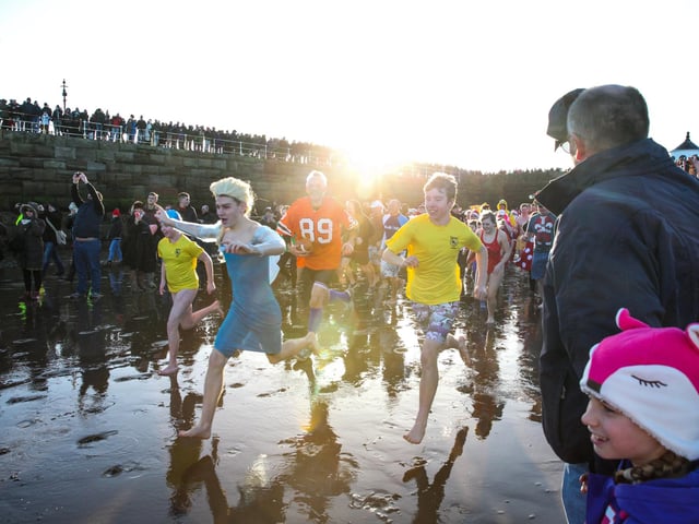 The Whitby Boxing Day Dip will take place on December 26. Are you crazy or brave enough to run into the North Sea on Boxing Day for charity? This year will also be the club’s 50th Boxing Day Dip, the club plans to celebrate this milestone and the £100,000’s that the dippers have raised for local and national charities over the last fifty years.