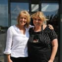 Alison Riley and Lindsey Adams of Cedarbarn Farm Shop and Cafe.