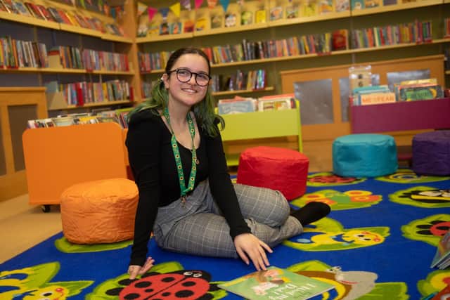 Alliyah Ishaq, who was a volunteer for last year’s Summer Reading Challenge.