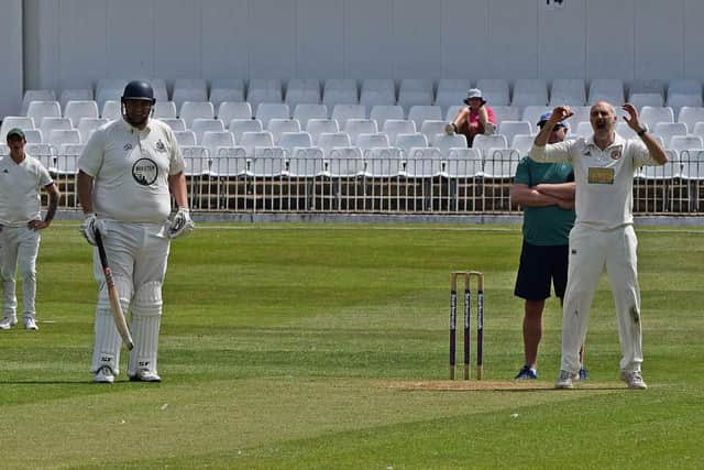 Jon King's 3-42 helped Ebberston 2nds to a crucial win at Glaisdale. Photo by Simon Dobson