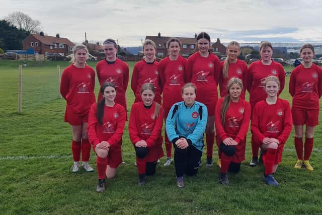Scarborough Ladies Under-14s.