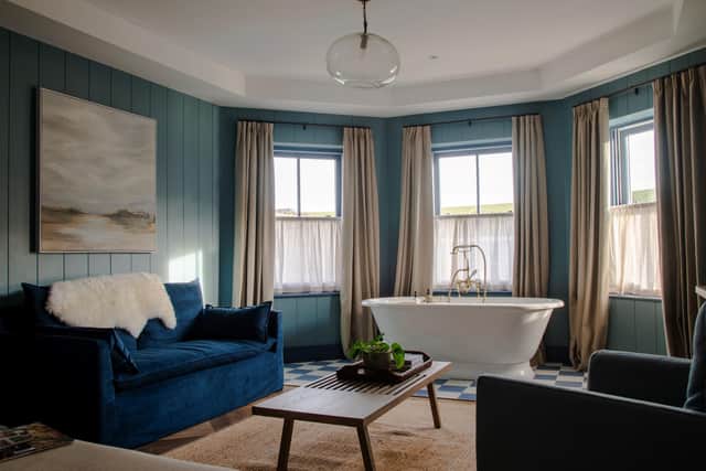 Room at The Beach House, Saltmoore in Sandsend.