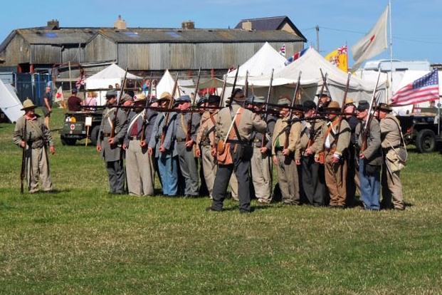 Rolling back the years, military-style.