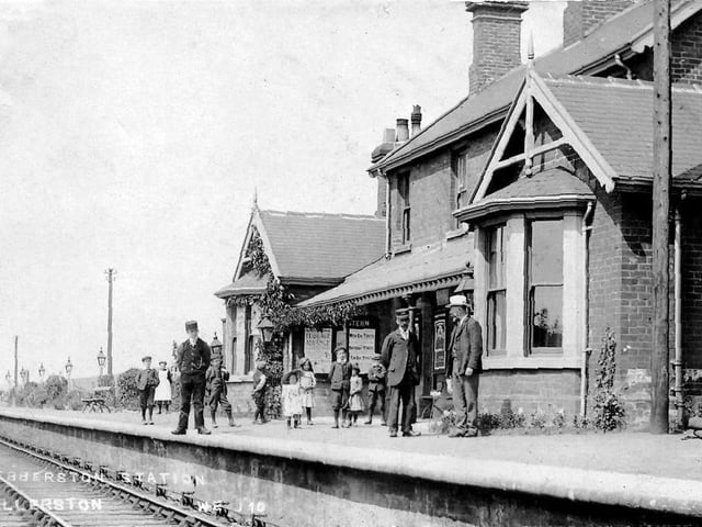 Ebbertson Station when in use