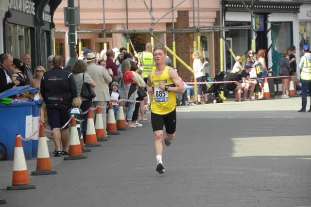 Jackson Smith in action at the Beverley 10K