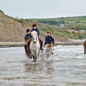 Fyling Hall students enjoy horse riding.