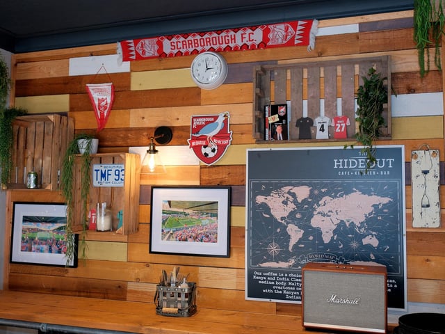 It will be the ultimate place for Scarborough Athletic Football Club fans to get food before or after a home game.