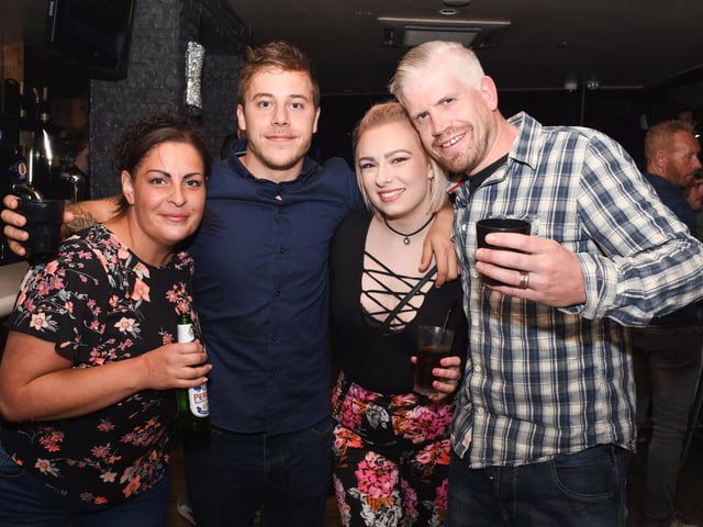 Having a fab night!