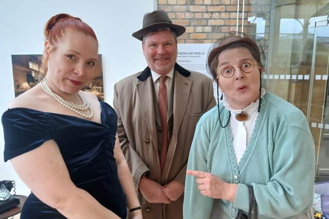 Audience favourite Rachel Fearnehough, returns in the iconic role of Miss Marple.