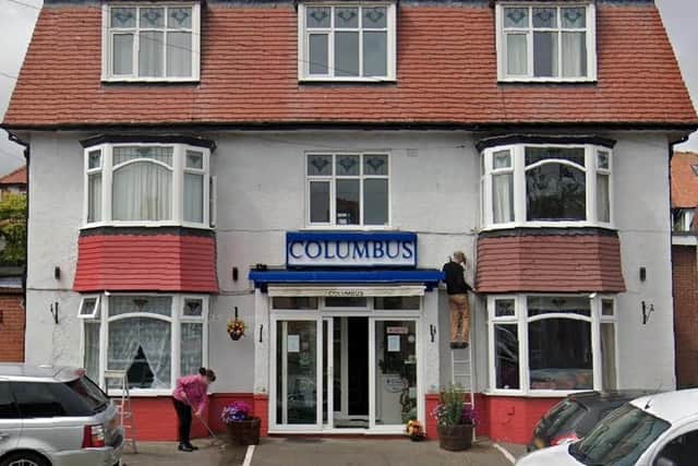 Hotel Columbus on Columbus Ravine, Scarborough. Photo: Google Maps