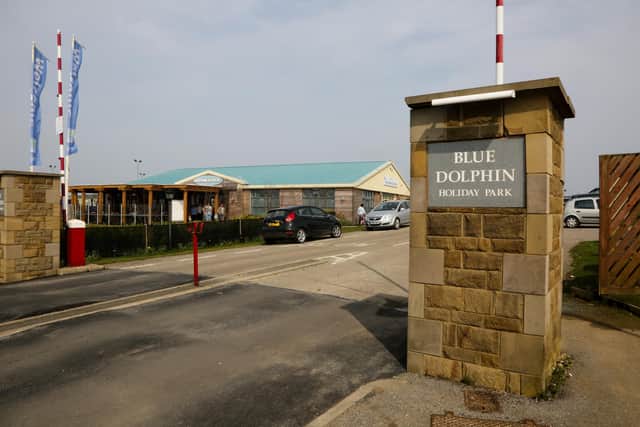 The violent attack happened at the Haven Blue Dolphin Holiday Park in Filey.