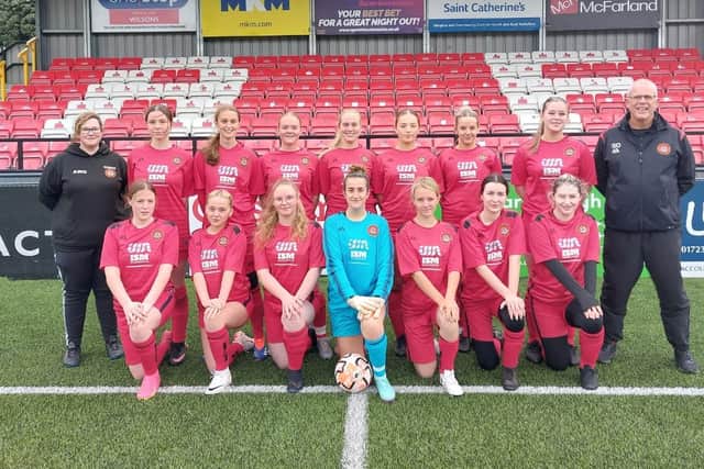 Scarborough Ladies FC under-18s impress despite defeat at Market Weighton Town