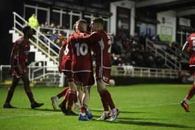 Images from Spennymoor 1 Boro 1.