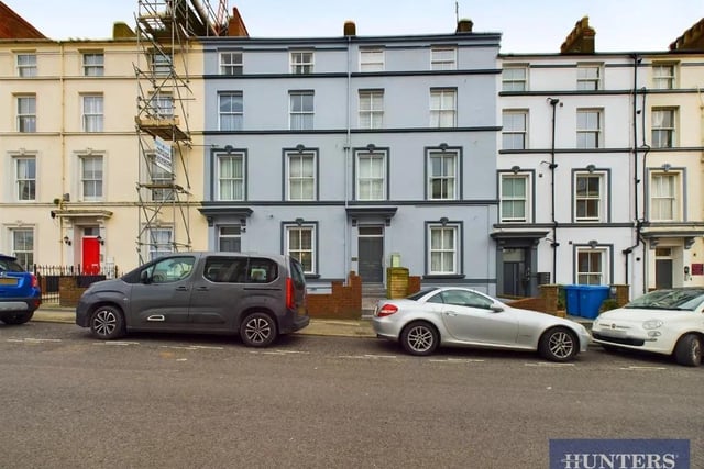 This one bedroom and one bathroom flat is for sale with Hunters with a guide price of £130,000.