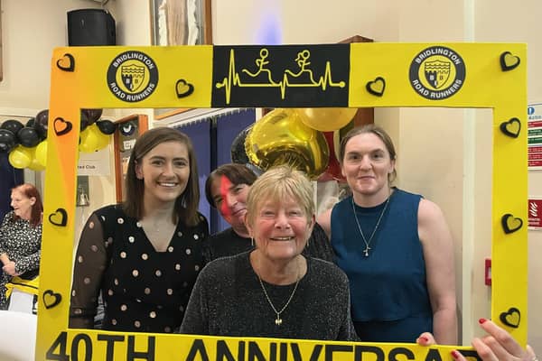 Bridlington Road Runners celebrate their 40th anniversary in a special event at Bridlington Rugby Club.
