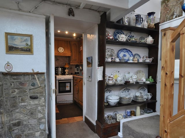A new staircase leads up to the first floor of the cottage and its two bedrooms.