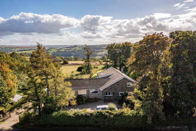 An overview of the property and its beautiful surroundings.