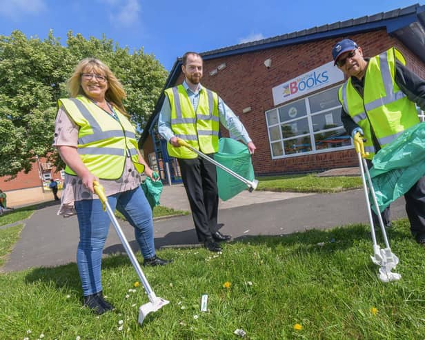 The Eastfield clean-up will be a chance for neighbours, friends and businesses to join together to spruce up the area.