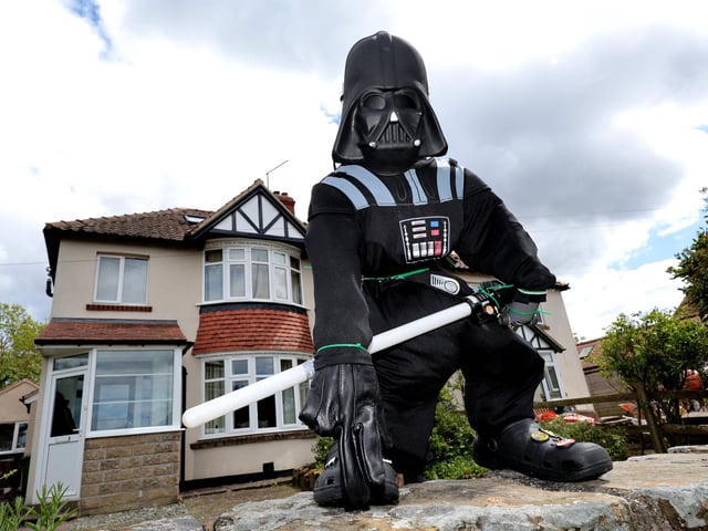 Darth Vader arrives