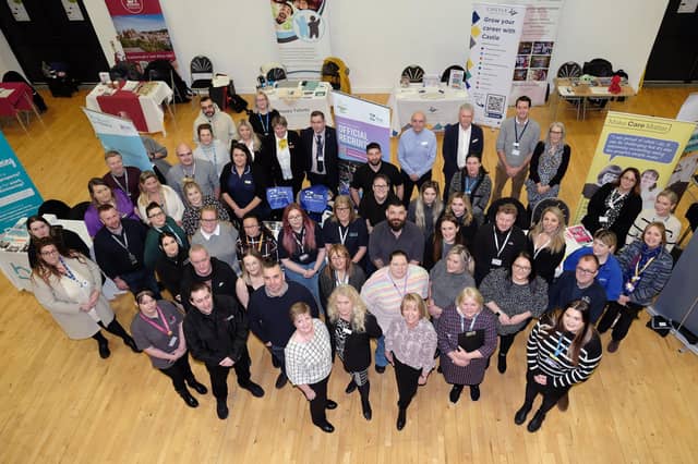 Organisers and Stall holders at the event