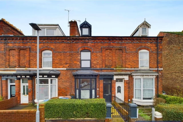This four bedroom terraced house is for sale with Hunters for £160,000.