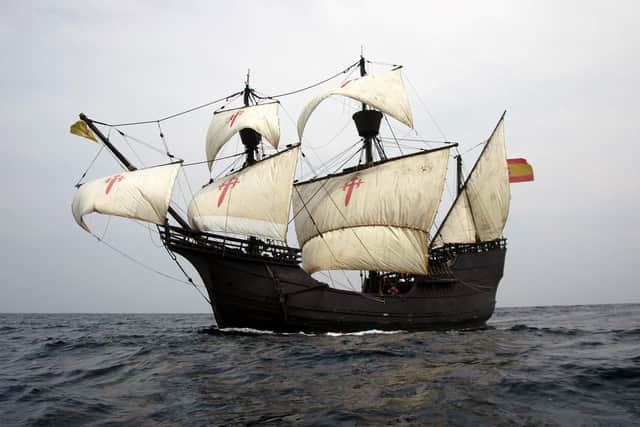 A full-scale replica of the Nao Victoria will sail into Scarborough in June 2025.