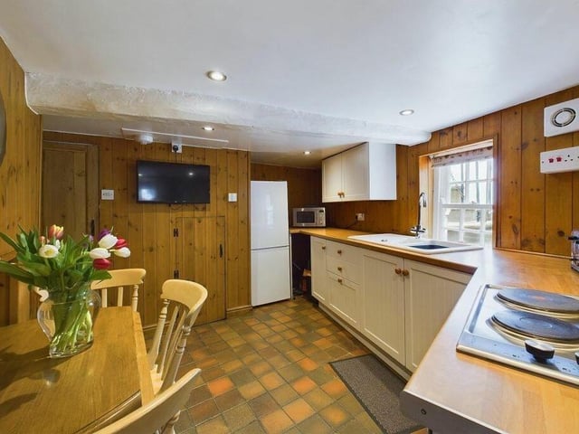 The dining kitchen inside the appealing property.
