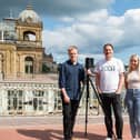 David Ruston of Your360 with Ross Anderson and Tara Temple of Scarborough Spa