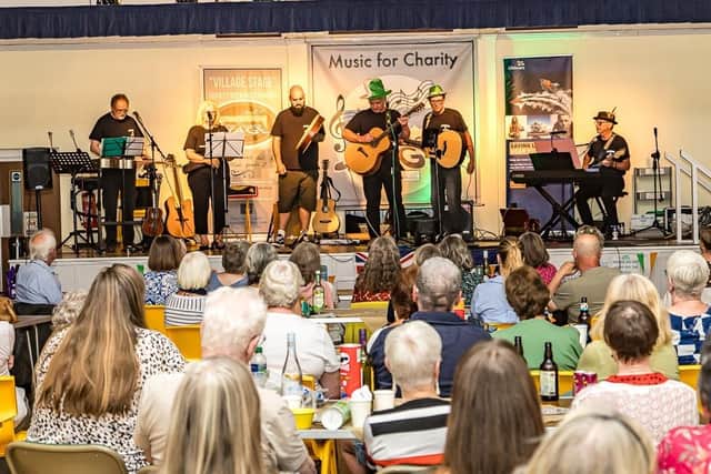 The concert raised more than £600. Photo courtesy of Rod Newton