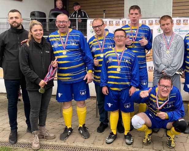 The Bridlington Town Disability Football team will take on rival teams in a Queensgate tournament this Sunday.