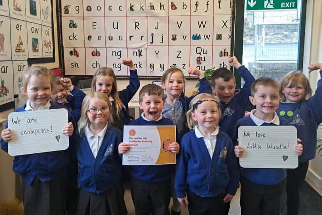 Lealholm School are Little Wandle (early reading and phonics champions).