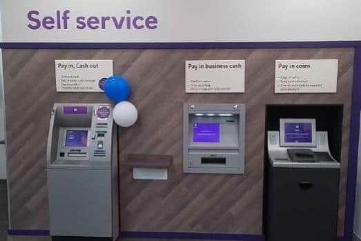 Automation Walls With Purple Skirting. Natwest