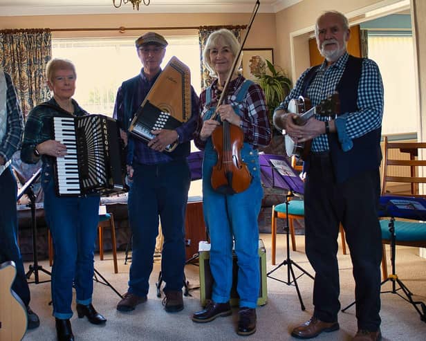 Ye Aulde Folk will be performing at Burnby Hall.