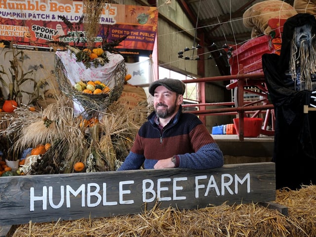 Humble Bee Farm's Halloween creative designer Paul Taylor