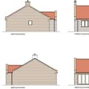 Briggswath housing plans/elevations. Elder Lester architects.