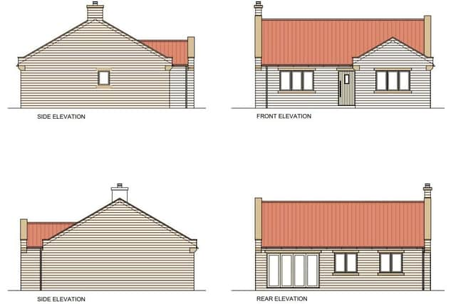 Briggswath housing plans/elevations. Elder Lester architects.