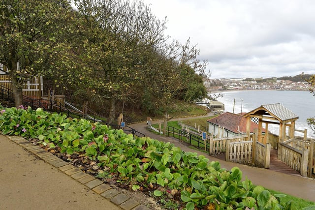 The new play area has been created as part of the £7.158m renovation of South Cliff Gardens.