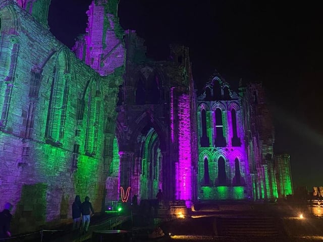 Visitors could walk around the Abbey and the grounds, as well as look around the museum and gift shop.