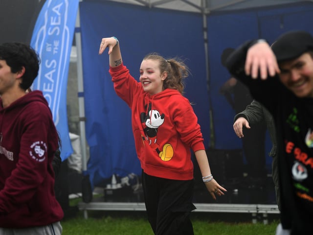 Big Day Out At Scarborough Castle - Dancing with The Brave Project.