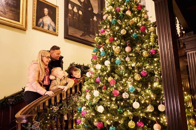 Sewerby Hall is starting to spread Christmas cheer this year with the house fully decorated for visitors to enjoy.
