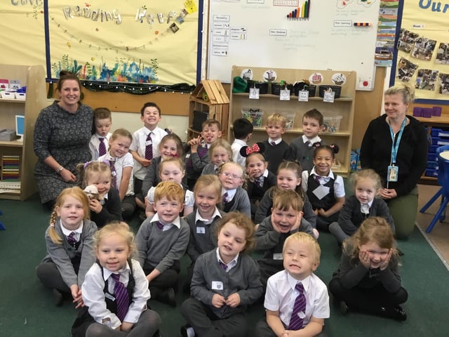 Northstead class three Mrs Pickup, Mrs Stockill & Miss Waterman.