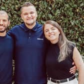 Couple turn property dealing into new career after training with millionaire’s academy. Picture – supplied (Alex Millichamp)