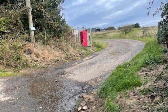 Entry To Greenhill From Smay Lane. North Yorkshire Council