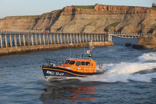 Whitby lifeboat Lois Ivan.